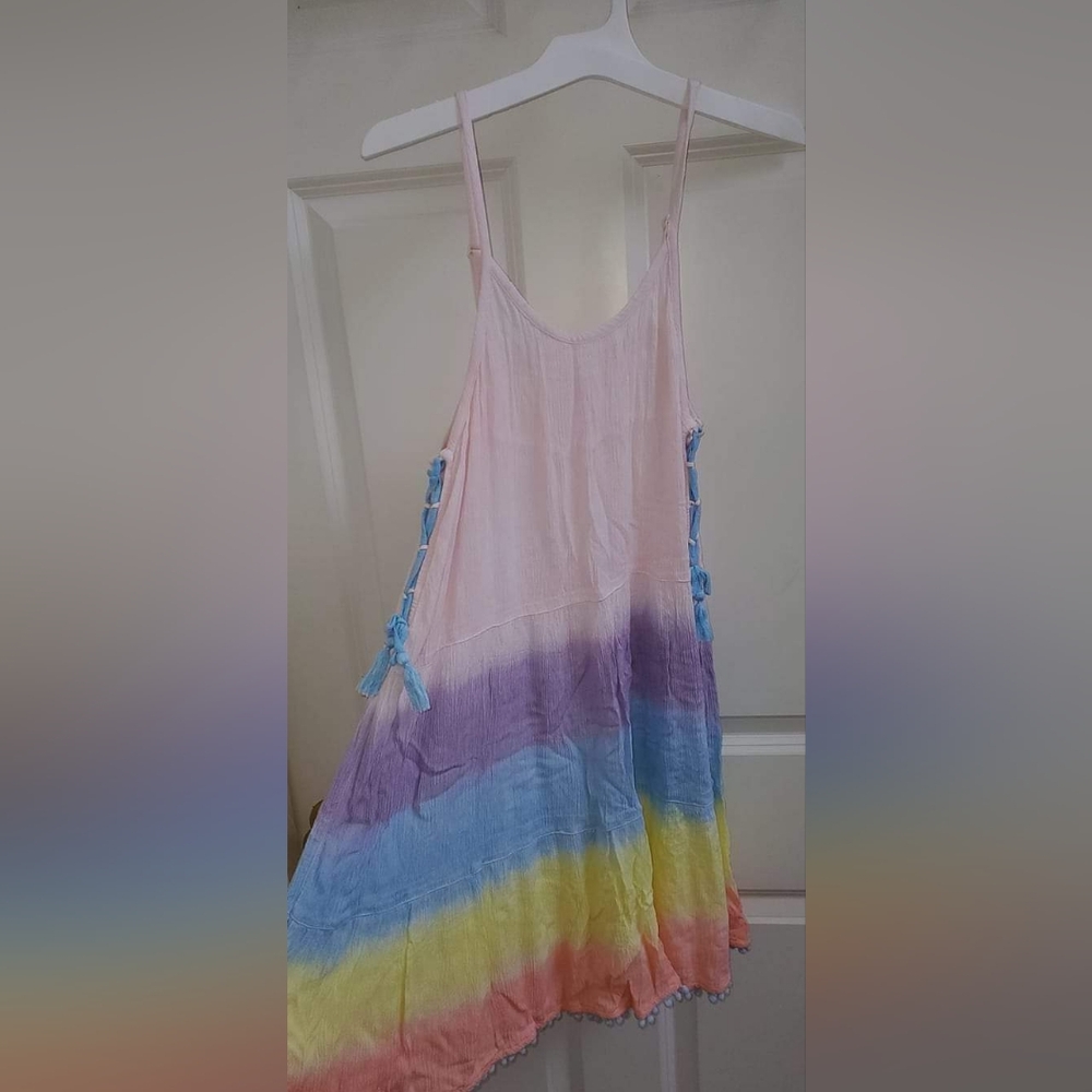 Justice  sundress/ swim cover up. Size 14/16y
